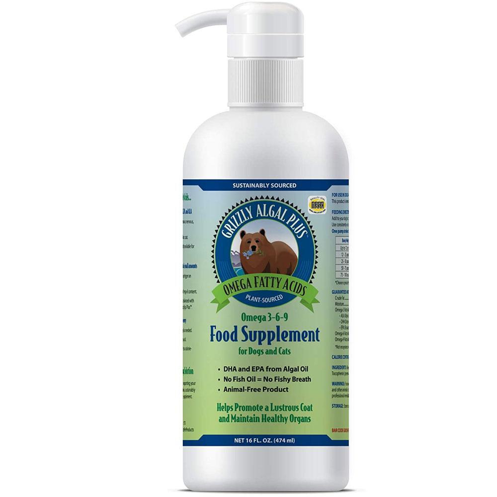 Picture of Grizzly Algal Plus Omega Fatty Acids Supplement 16 Fl Oz | Kirkwood ...
